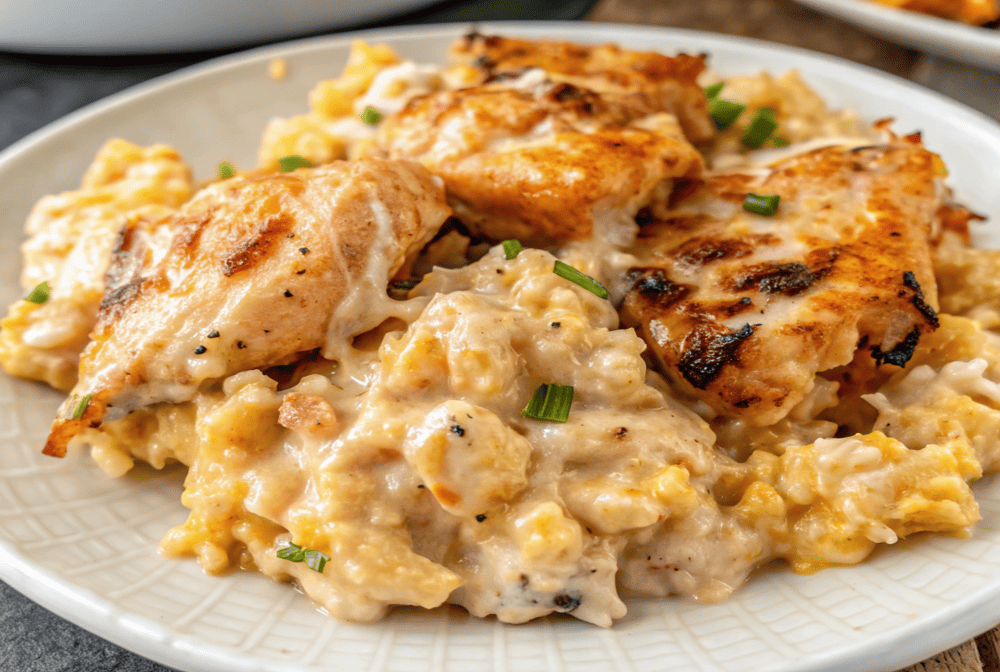 Pollo Loco Grilled Chicken with Cheesy CREAMY Rice