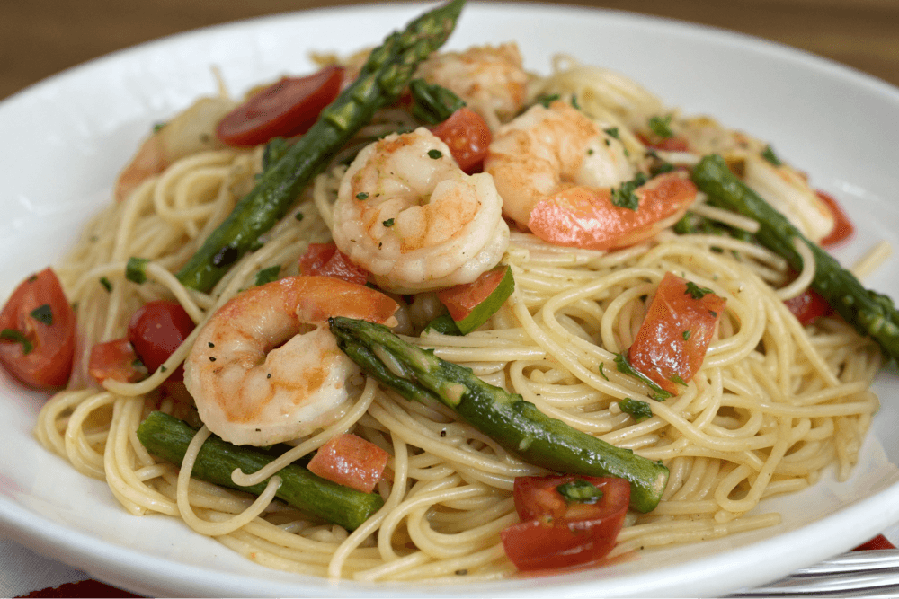 Olive Garden Shrimp Scampi.