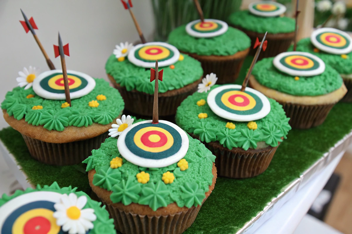 Bow Arrow Cupcakes Recipe