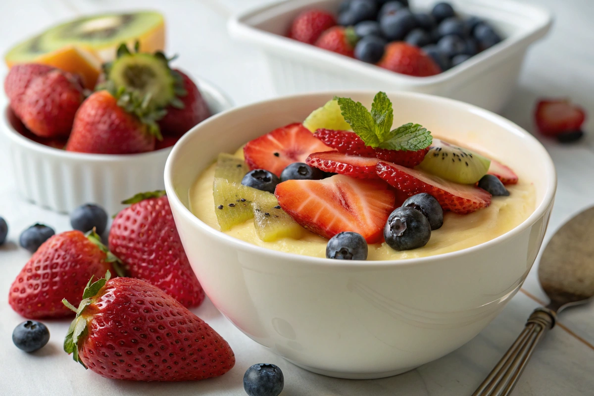 Nata Fruit Pudding Recipe