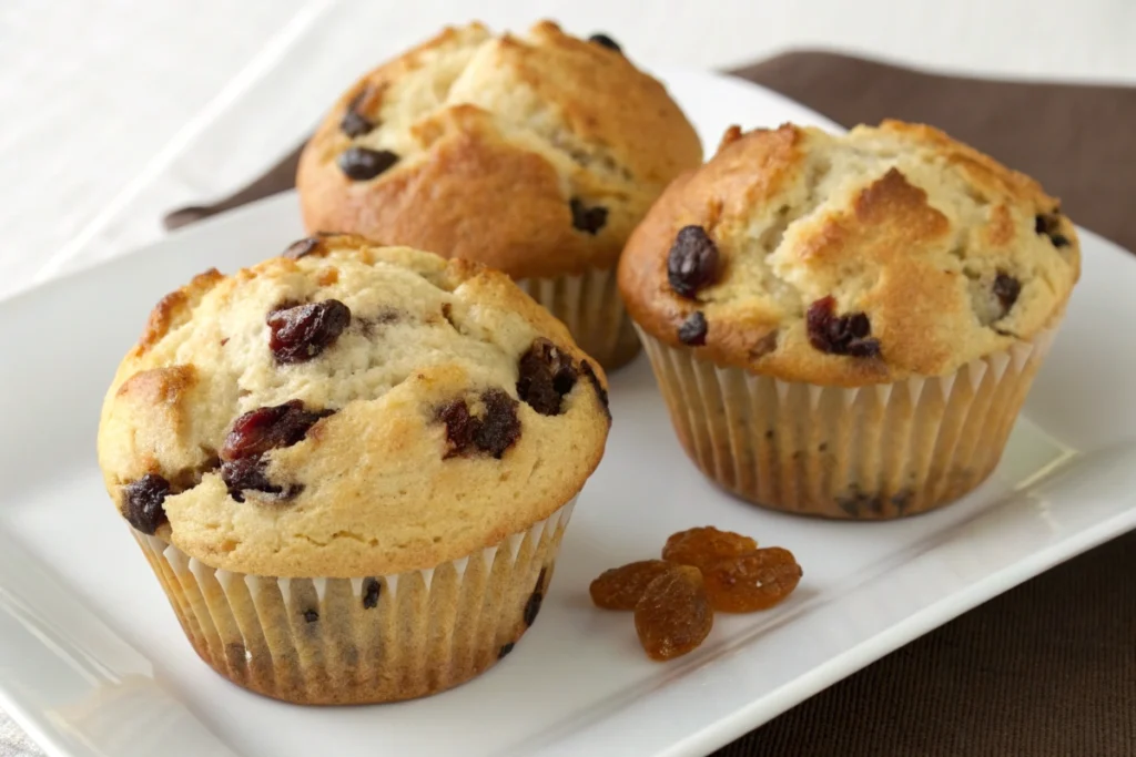 flavorful GAPS Raisin muffins