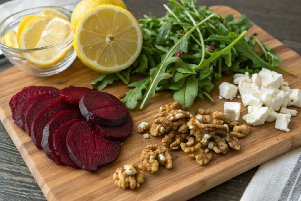 Ingredients for Balthazar Beet Salad 