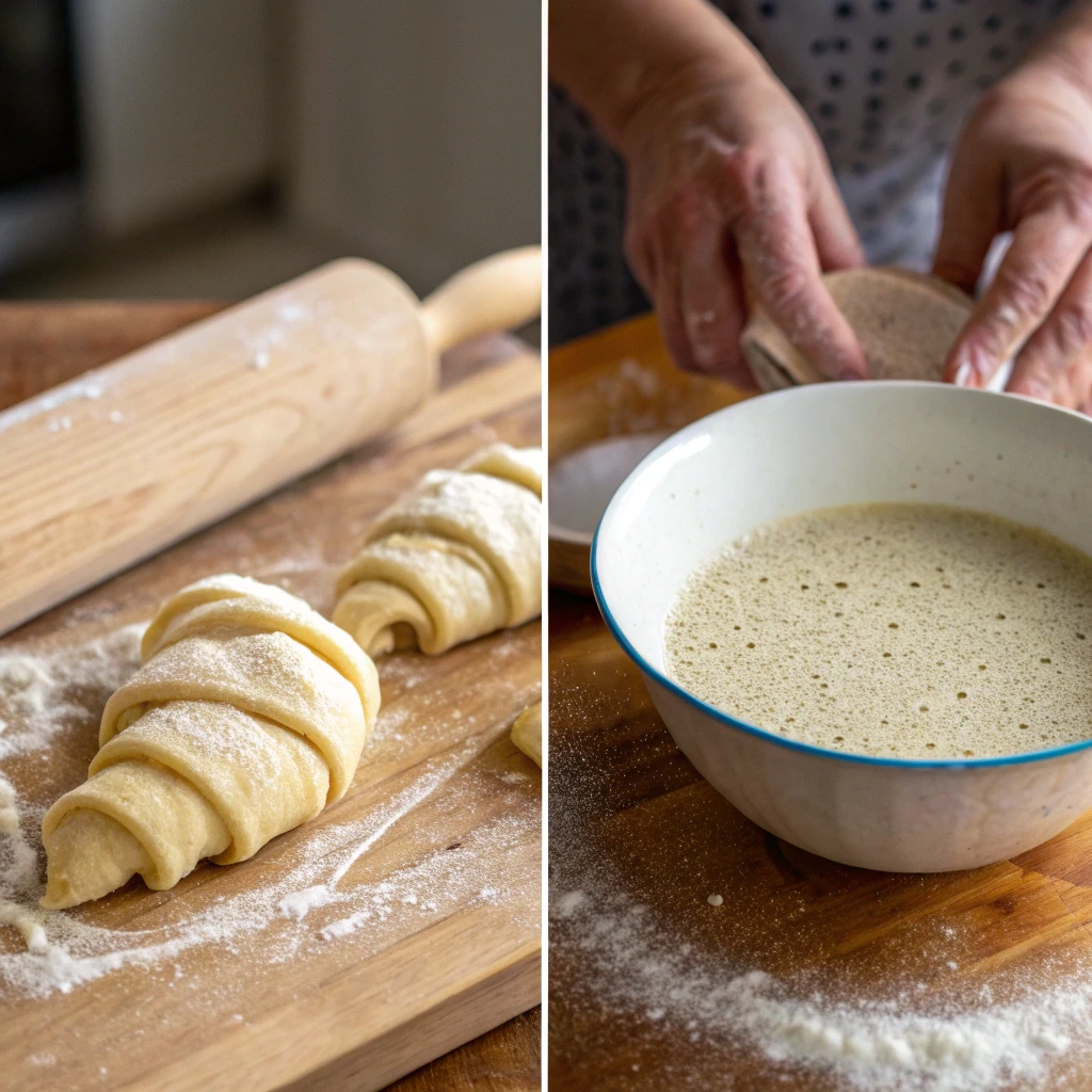 tep by Step Preparing the Laminated Dough for Gipfeli Recipe