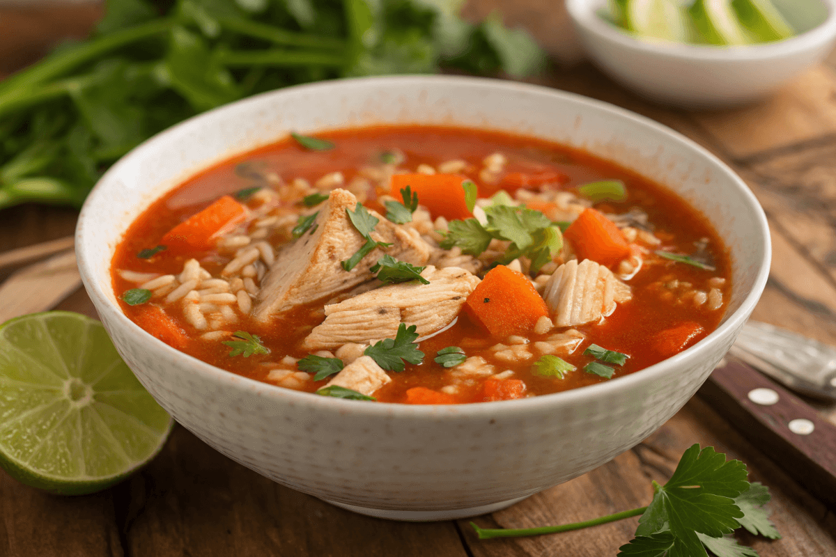 Chopt Spicy Chicken Soup with Rice