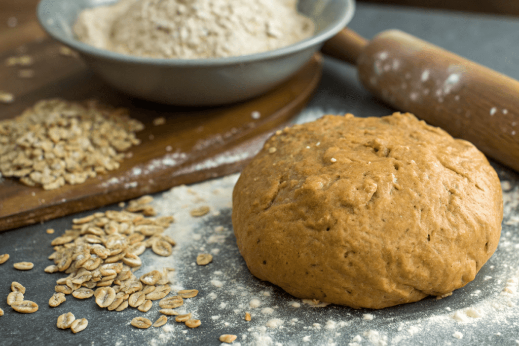 Oat Molasses Bread's dough